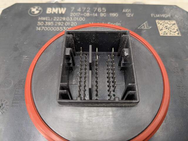 16-19 OEM BMW G11 G12 740 750 Headlight Ballast Unit Control Module LED