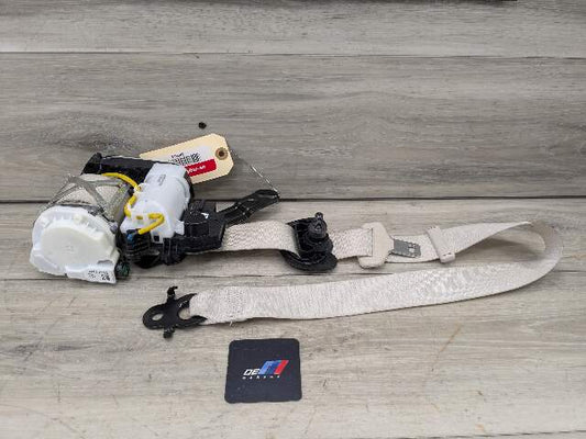 16-22 OEM BMW G11 G12 740 750 Front Right Passenger Seat Belt Retractor Beige