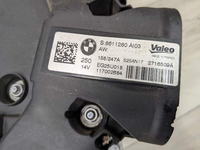 16-23 OEM BMW F16 G05 G07 G12 G16 G30 M550 Engine N63 Alternator Generator 250A