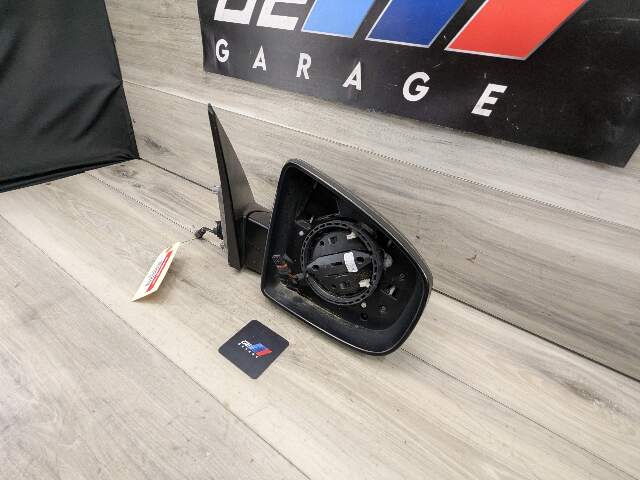 10-13 OEM BMW E70 X5M Right Side Power Folding Mirror Camera Black Assembly