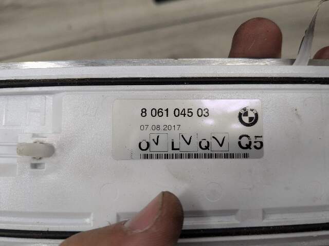 16-22 OEM BMW G12 OEM Rear Left Driver Door Sills M Trim Illuminated Entry Plate