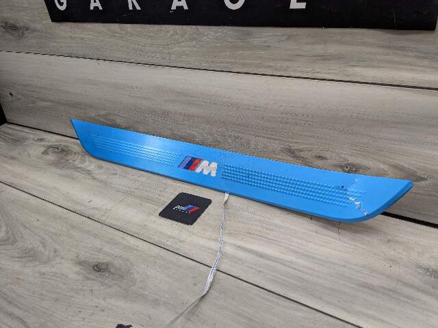 16-22 OEM BMW G12 OEM Rear Left Driver Door Sills M Trim Illuminated Entry Plate
