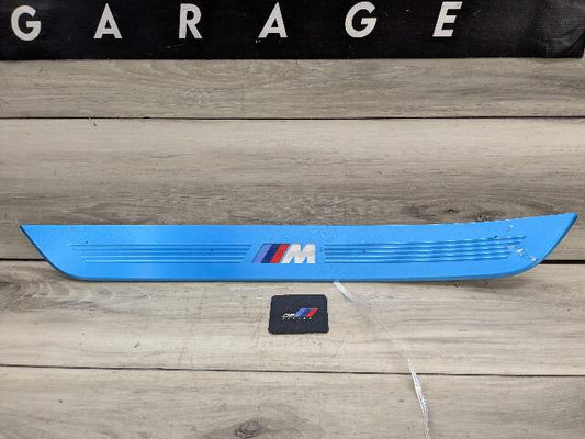 16-22 OEM BMW G12 OEM Rear Left Driver Door Sills M Trim Illuminated Entry Plate
