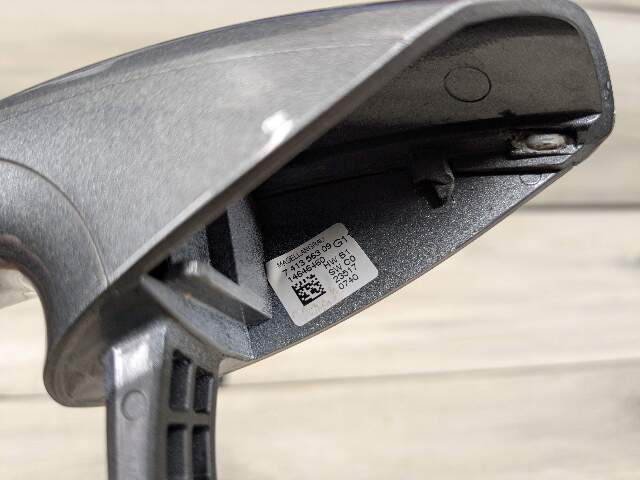 16-19 OEM BMW G11 G12 740 750 COMFORT ACCESS Rear Left Door Handle Blue