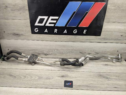 16-19 OEM BMW F90 G12 750 G30 M550 AT Transmission Oil Cooler Line Return Flow