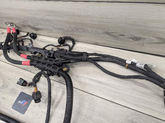 OEM BMW G11 G12 750 G30 M550 AWD Engine N63R Wiring Wire Harness Module 1-4