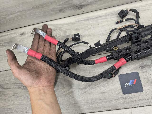 OEM BMW G11 G12 750 G30 M550 AWD Engine N63R Wiring Wire Harness Module 1-4