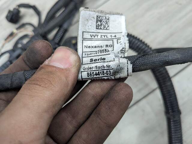 OEM BMW G11 G12 750 G30 M550 AWD Engine N63R Wiring Wire Harness Module 1-4