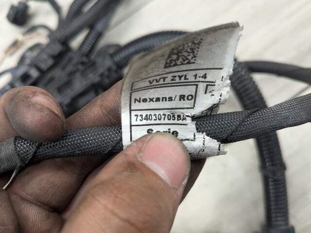 OEM BMW G11 G12 750 G30 M550 AWD Engine N63R Wiring Wire Harness Module 1-4