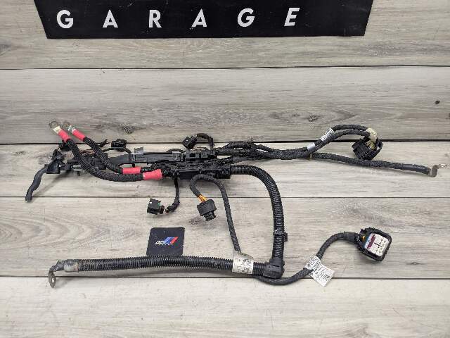 OEM BMW G11 G12 750 G30 M550 AWD Engine N63R Wiring Wire Harness Module 1-4