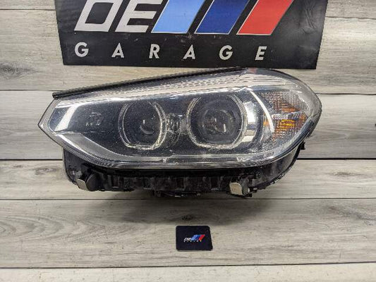 *18-21 OEM BMW G01 G02 X3 X4 Left Driver Side AHL LED Headlight + Modules