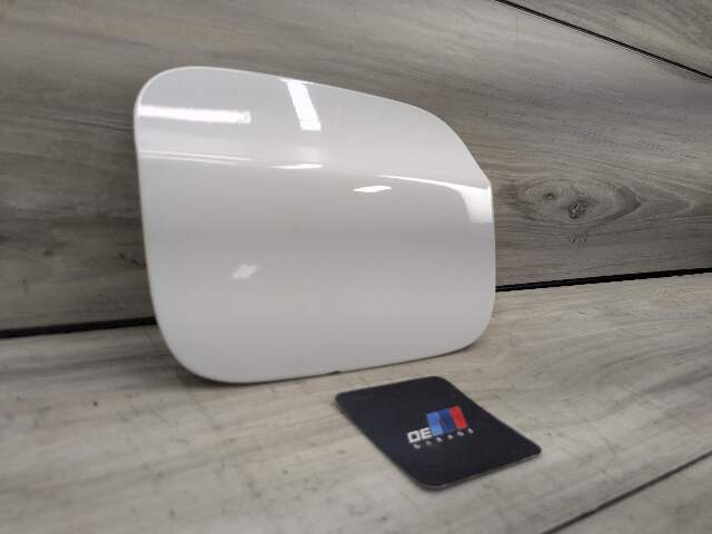 07-13 OEM BMW E70 X5 X5M Rear Fuel Gas Tank Flap Lid Cover Cap White 300