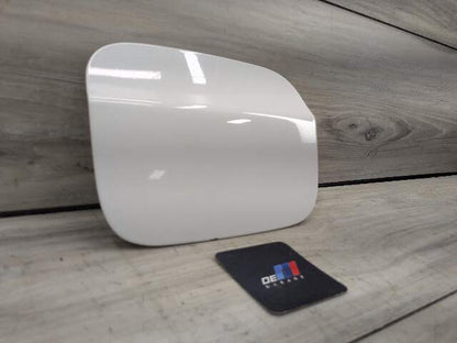 07-13 OEM BMW E70 X5 X5M Rear Fuel Gas Tank Flap Lid Cover Cap White 300