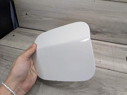 07-13 OEM BMW E70 X5 X5M Rear Fuel Gas Tank Flap Lid Cover Cap White 300