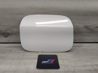 07-13 OEM BMW E70 X5 X5M Rear Fuel Gas Tank Flap Lid Cover Cap White 300