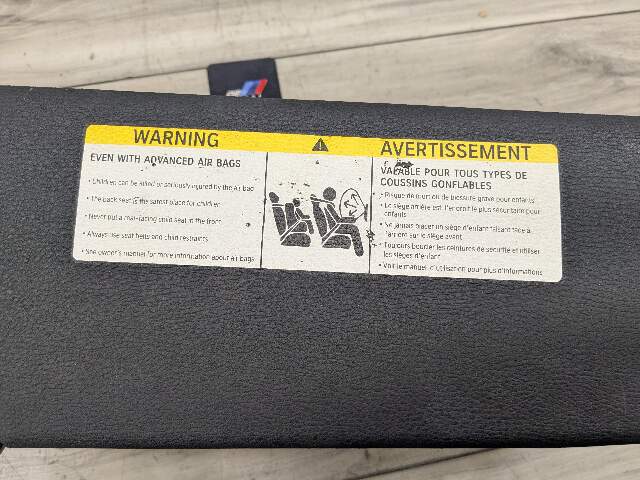 07-13 OEM BMW E70 X5 X5M Front Left Right Interior Sun Visor Black Pair SET