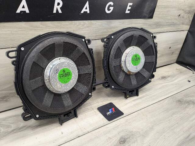 07-13 OEM BMW E70 X5 X5M Bass Speaker Sub Subwoofer Audio INDIVIDUAL SET