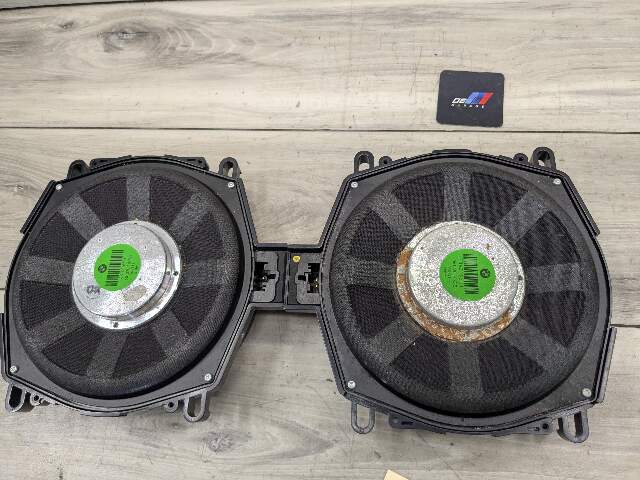 07-13 OEM BMW E70 X5 X5M Bass Speaker Sub Subwoofer Audio INDIVIDUAL SET
