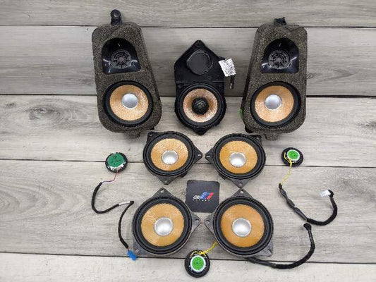 *07-13 OEM BMW E70 X5 X5M Speaker Tweeter Audio Sound Mid Range INDIVIDUAL SET
