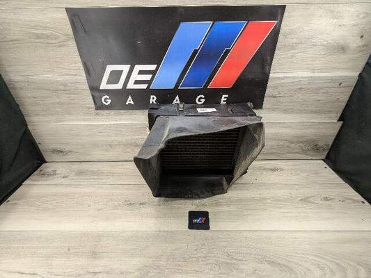 10-14 OEM BMW E70 E71 X5M X6M Right Engine S63 Oil Cooler Assembly w/ Bracket