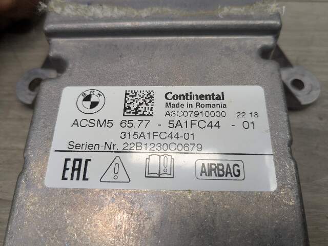 19-24 OEM BMW G26 G42 230 430 M440 SRS Airbag Air Bag Crash Control Module Unit