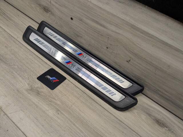 19-24 OEM BMW G20 G21 G26 M SPORT Front Left Right Door Sill Plate Molding Trim