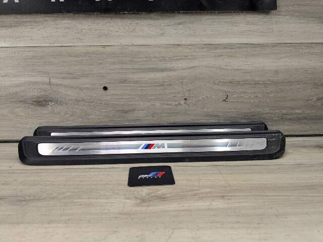 19-24 OEM BMW G20 G21 G26 M SPORT Front Left Right Door Sill Plate Molding Trim
