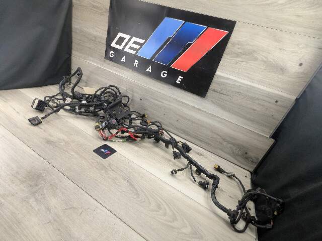 OEM BMW G11 G12 750 G30 M550 AWD Engine N63R Wiring Wire Harness Module 1-4