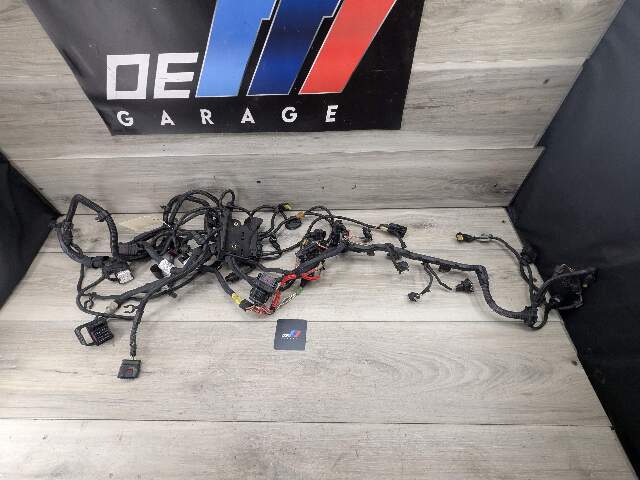 OEM BMW G11 G12 750 G30 M550 AWD Engine N63R Wiring Wire Harness Module 1-4