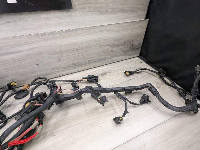 OEM BMW G11 G12 750 G30 M550 AWD Engine N63R Wiring Wire Harness Module 1-4