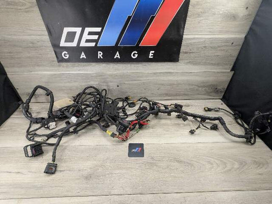 OEM BMW G11 G12 750 G30 M550 AWD Engine N63R Wiring Wire Harness Module 1-4
