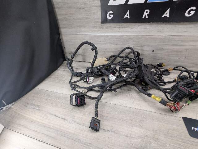 OEM BMW G11 G12 750 G30 M550 AWD Engine N63R Wiring Wire Harness Module 1-4