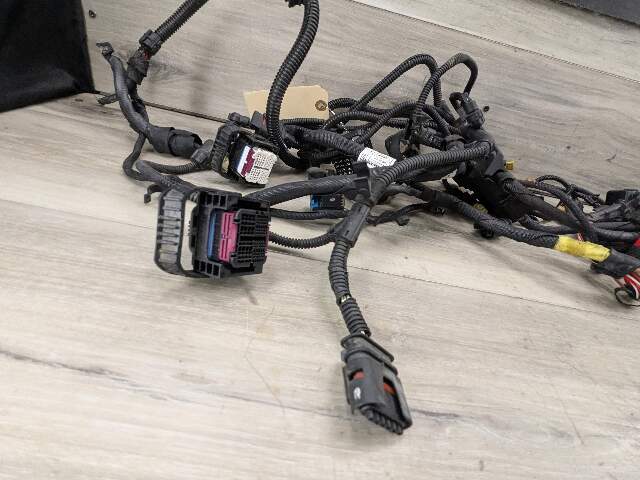 OEM BMW G11 G12 750 G30 M550 AWD Engine N63R Wiring Wire Harness Module 1-4