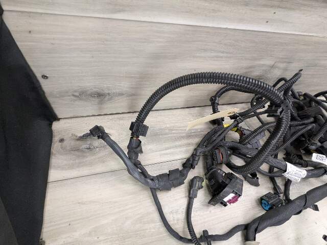 OEM BMW G11 G12 750 G30 M550 AWD Engine N63R Wiring Wire Harness Module 1-4