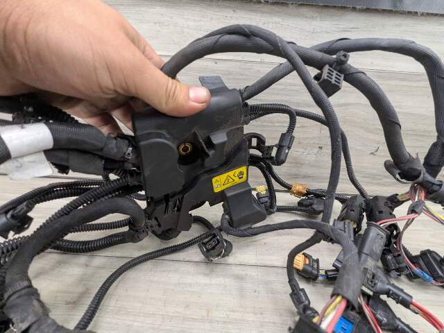 OEM BMW G11 G12 750 G30 M550 AWD Engine N63R Wiring Wire Harness Module 1-4