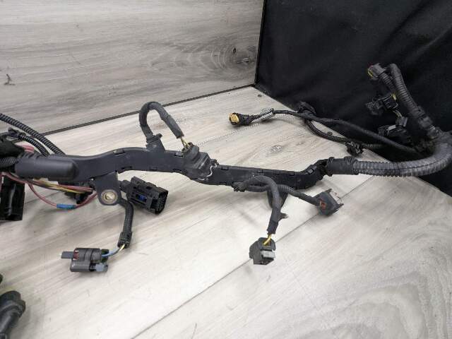 OEM BMW G11 G12 750 G30 M550 AWD Engine N63R Wiring Wire Harness Module 1-4
