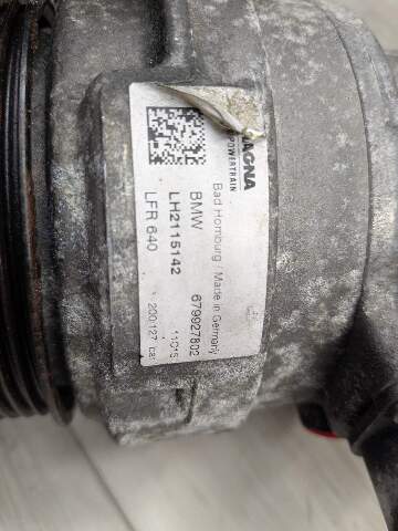 09-14 OEM BMW E70 E71 X5M X6M Power Steering Tandem Pump Pulley Assembly