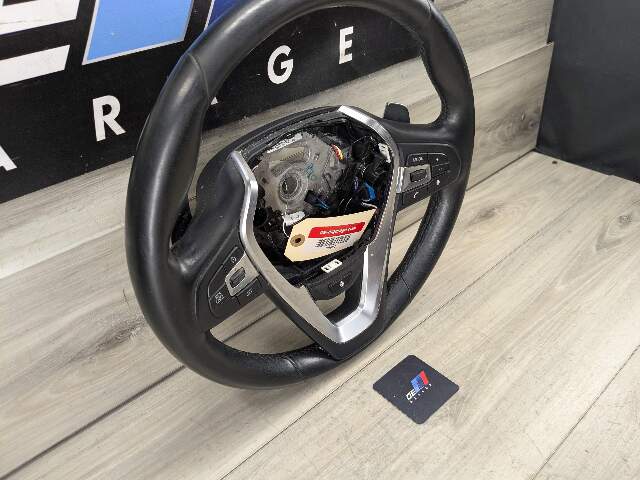 18-24 OEM BMW G01 G02 X3 X4 Steering Wheel w/ Shifters HEATED