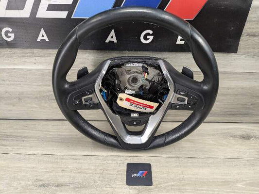 18-24 OEM BMW G01 G02 X3 X4 Steering Wheel w/ Shifters HEATED