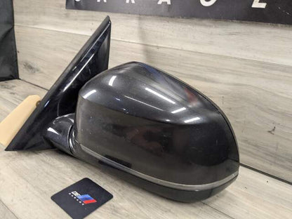 18-23 OEM BMW G01 X3 Left Driver Side Mirror Heated SHADOW LINE Blind Spot
