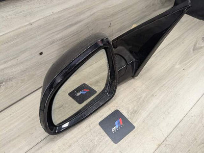 18-23 OEM BMW G01 X3 Left Driver Side Mirror Heated SHADOW LINE Blind Spot