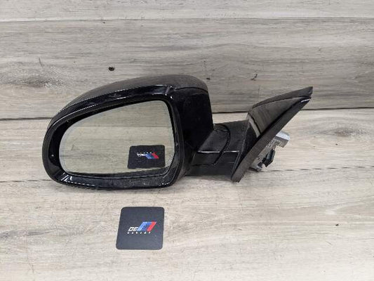 18-23 OEM BMW G01 X3 Left Driver Side Exterior Mirror Heated SHADOW LINE Gray