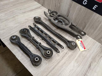 07-13 OEM BMW E88 E90 E92 E93 Rear Left Lower Upper Control Arm Wishbone SET