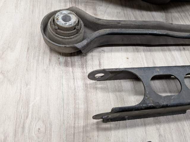 07-13 OEM BMW E88 E90 E92 E93 Rear Left Lower Upper Control Arm Wishbone SET