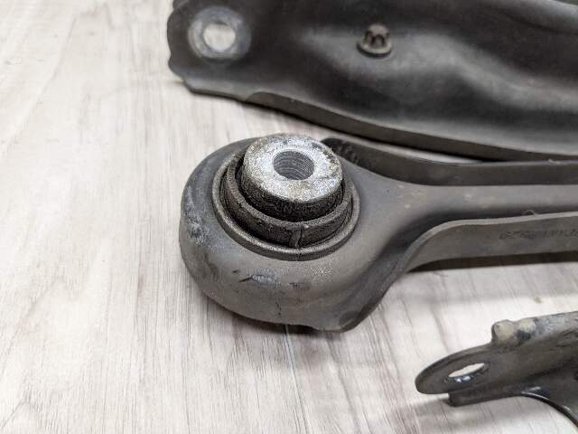 07-13 OEM BMW E88 E90 E92 E93 Rear Left Lower Upper Control Arm Wishbone SET