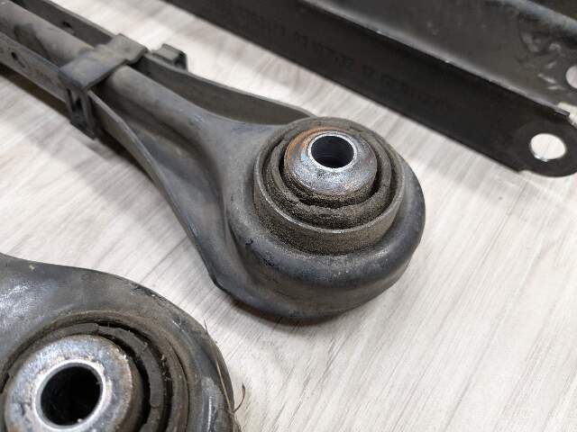 07-13 OEM BMW E88 E90 E92 E93 Rear Left Lower Upper Control Arm Wishbone SET