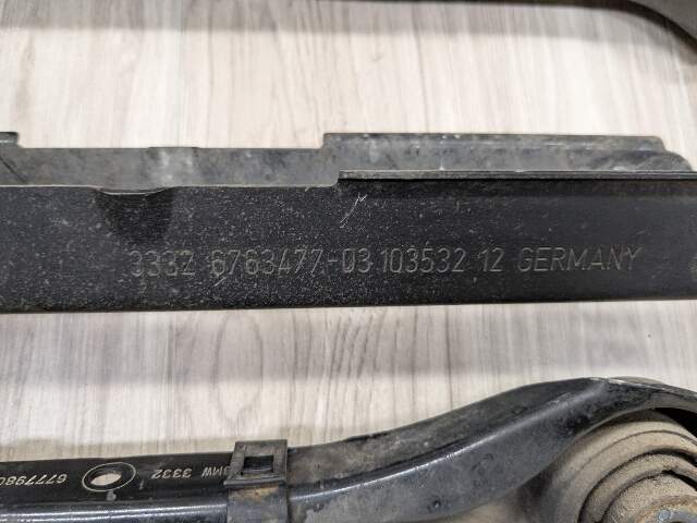 07-13 OEM BMW E88 E90 E92 E93 Rear Left Lower Upper Control Arm Wishbone SET