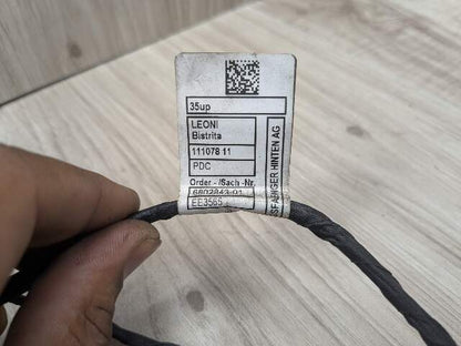 16-19 OEM BMW G11 G12 740 750 Rear Parking Distance Sensors PDC Wiring Harness
