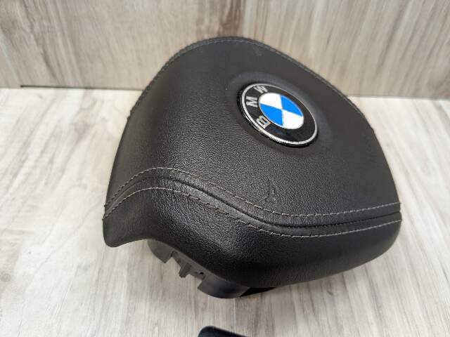 OEM BMW G11 G12 G14 G16 Front Driver Black Leather Steering Wheel Airbag Air Bag