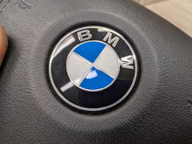 OEM BMW G11 G12 G14 G16 Front Driver Black Leather Steering Wheel Airbag Air Bag